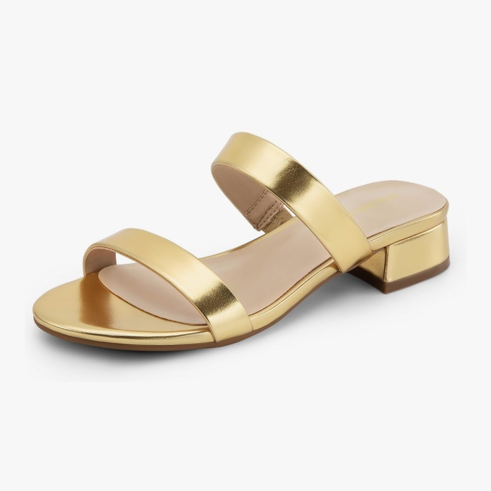 Dream Pairs Gold Women's Sandals